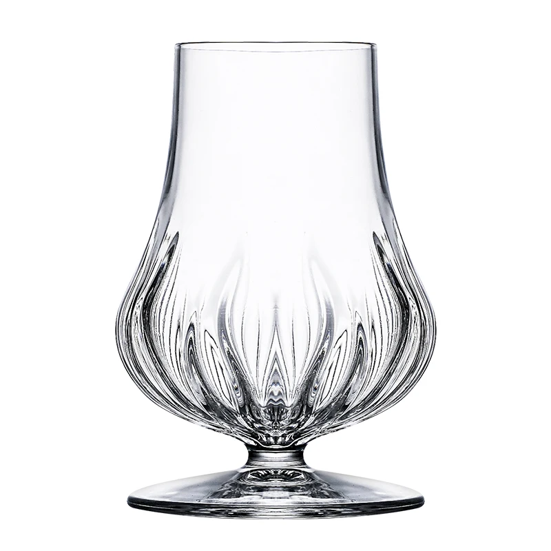 Bar Master Crystal Glass Whiskey Cup Foreign Liquor Cup Strong Alcohol Cup Tasting Glass European Style Pure Color Beverageware