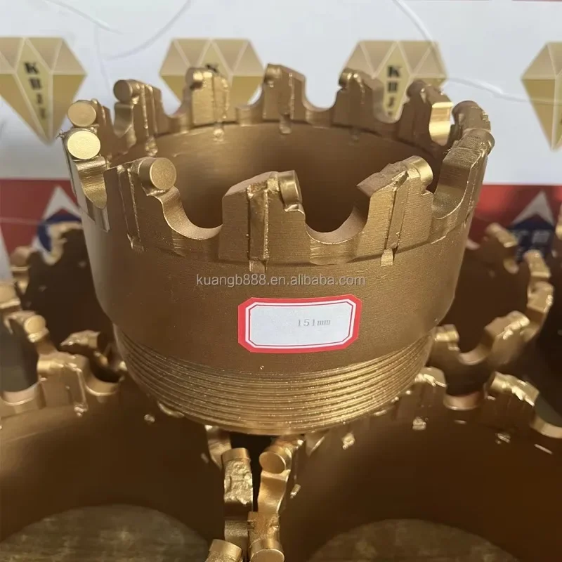 

KBJZ Manufacturer 146 151mm 132mm Crown Pdc Core Drill Bit For Geotechnical Exploration