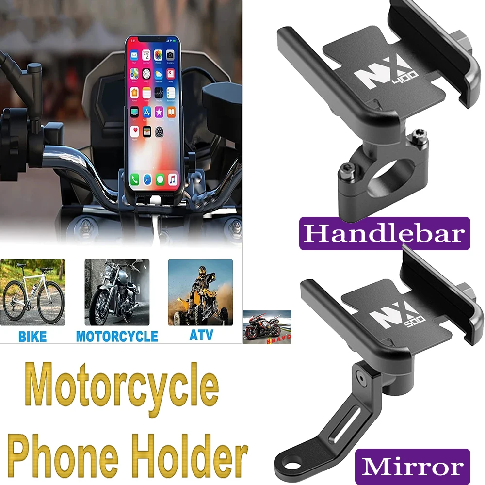 

Mobile Phone Holder For HONDA NX400 NX500 400 500 NX Motorcycle Accessories GPS Navigation Mount Bracket Hot Deal