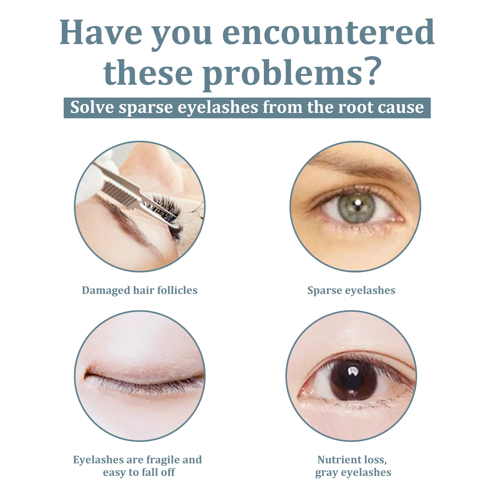 EELHOE 7 يوم مصل نمو الرموش رمش تقوية أطول سماكة إطالة الرموش الشباك رمش موسع المصل