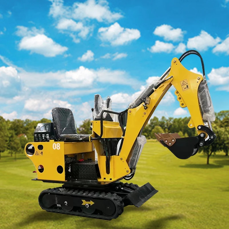 

Free Shipping EPA Excavator 0.8 Ton for Kubota Engine Crawler Digger Farm Minibagger 1 Ton Mini Excavator Machine for Sale