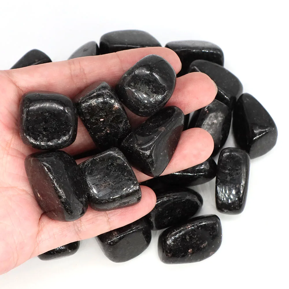 Natural Nuumite Gravel Specimen Irregular Tumbled Stone Reiki Healing Crystal Quartz Mineral Decor Aquarium Home Decoration Gift view 4