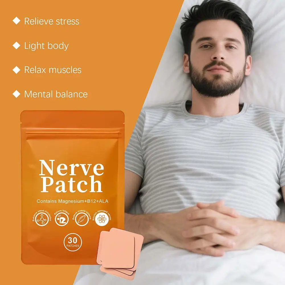 Deep Slumber Patch Natural Calming Tension Relief Worry Soother Nerve Comfort Migraine Ease Body Unwind Rest Booster