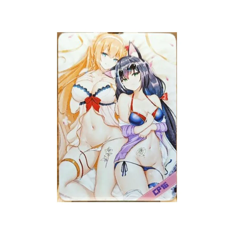 Anime Goddess Story Rare CP Refraction Game Cards Rem Ram Ganyu Eula Yelan Dehya Toys for boys Collectible Card Birthday Present