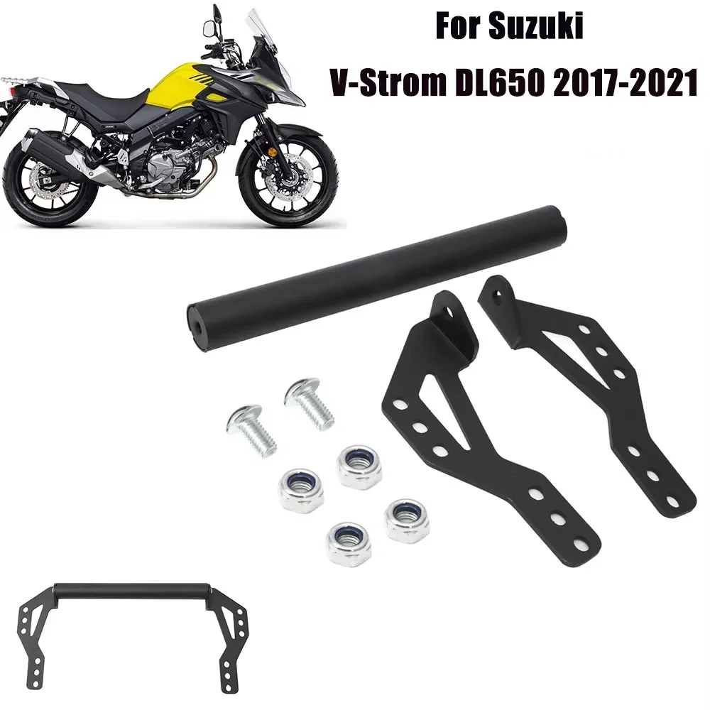 二輪車用GPSナビゲーションシステムホルダー,マウントブラケット,スズキベルム用アクセサリーl1000 2014-2019 v strom l650 2017-2021