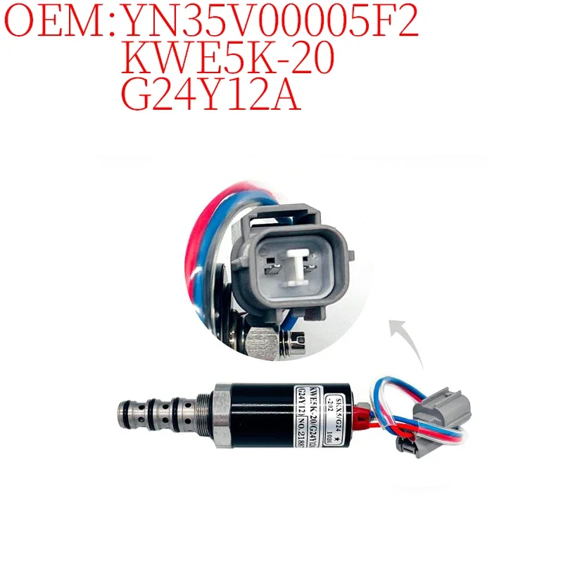

Запчасти для строительной техники, аксессуары для экскаватора YN35V00005F2 KWE5K-20 G24Y12A, подвижные детали для Kobelco