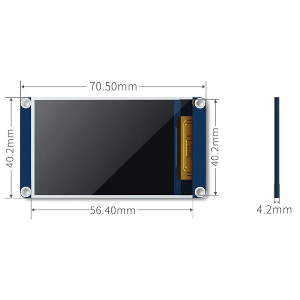GOB-o2.2 بوصة TFT شاشة هوت سبوت Nextion عرض الإدخال ل Jumbospot MMDVM Hotspot Board Kit UHF VHF لـ Raspberry Pi Zero