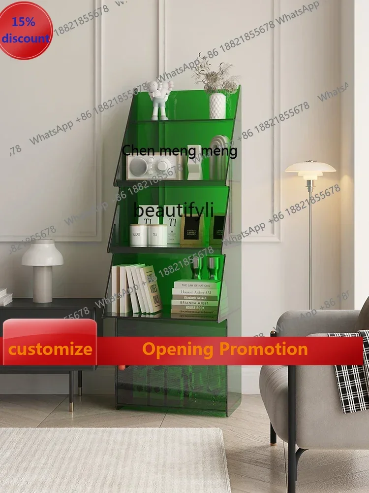 

ss7304 Акриловая креативная рождественская елка для гостиной, диван, боковой шкаф, простая и легкая роскошная полка для дисплея