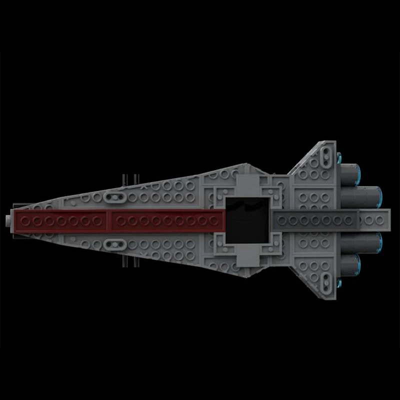 280pcs MOC Mini Venator-Class Republic Attack Cruiser Star Battle Building Blocks Christmas Gift Science and Technology Themed