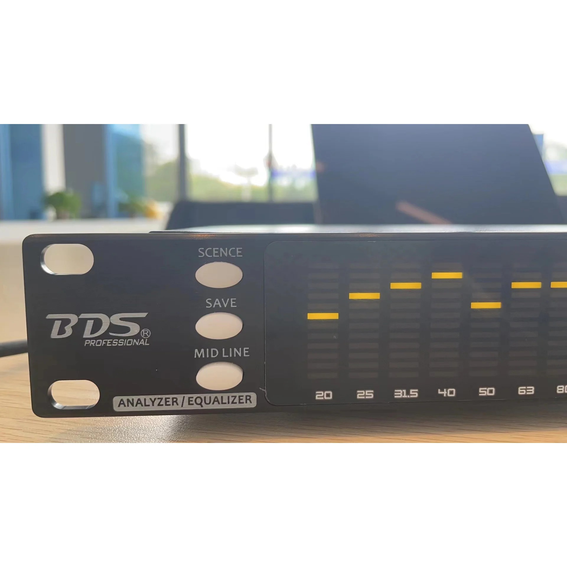 BDS GEQ-31 Mono Digital Spectrum Analyzer LED Display Equalizador Audio Spectrum Indicator Amplifier Level indicator VU Meter