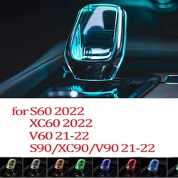 Replacement Crystal Gear Lever Stick Shift Knob Handle Interior Shitfer Accessories For Volvo XC60 XC90 V60 V90 S60 S90 XC40 C40