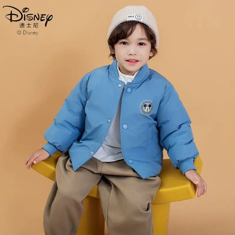 Disney peripheral Mickey and Minnie autumn and winter children's casual and fashionable warm down jackets as gifts for children