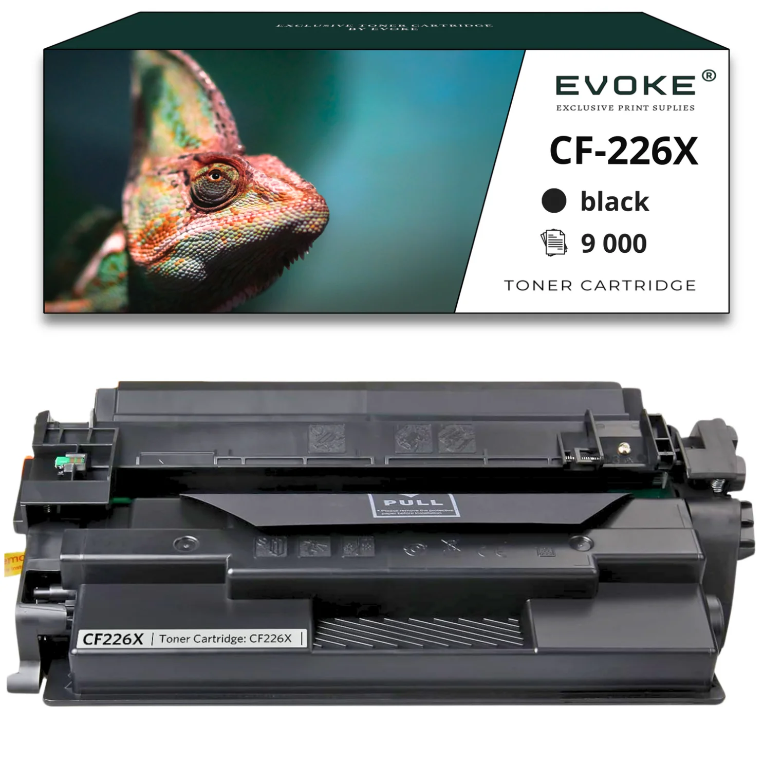 Toner pour HP CF-226X noir | 9000 pages | CF226X 26X