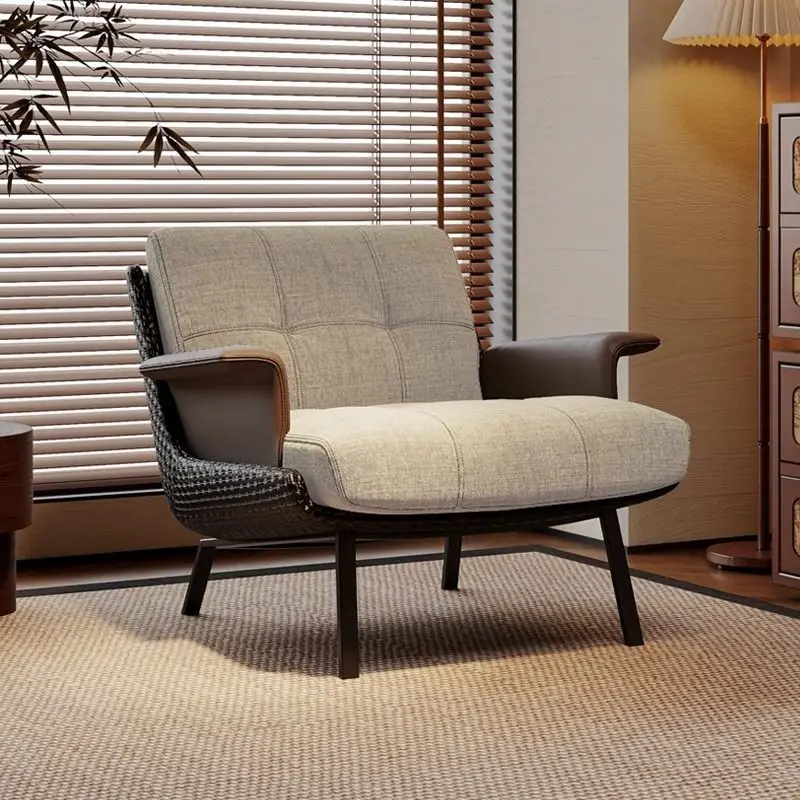 

Light Luxury Negotiation Armchair Italian Minimalism