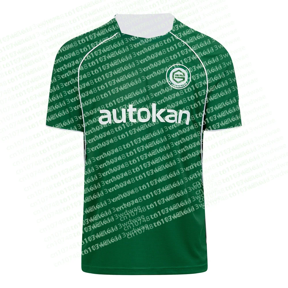 New Arrival FC Groningen 2026 Netherlands Jersey Football 3D Printed Men's T-Shirt KID  Sports Family Boys Fans Footy Jerseys