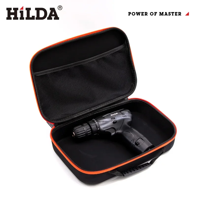 HILDA 2PCS Tool Bag Electric Drill Bag Electric Grinding Accessories Oxford Cloth Storage Bag