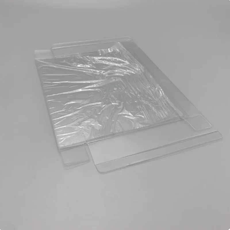 100 個クリアボックス PS4 サイバーパンク 2077 ゲームカード用透明コレクションディスプレイボックス収納ボックス PET 保護ボックス