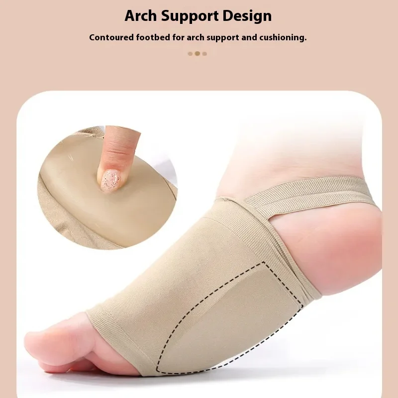 

Силиконовая стелька для поддержки свода стопы, корректирующая подушечка для вальгусной деформации плоскостопия, тренажер для свода стопы поперечной арки