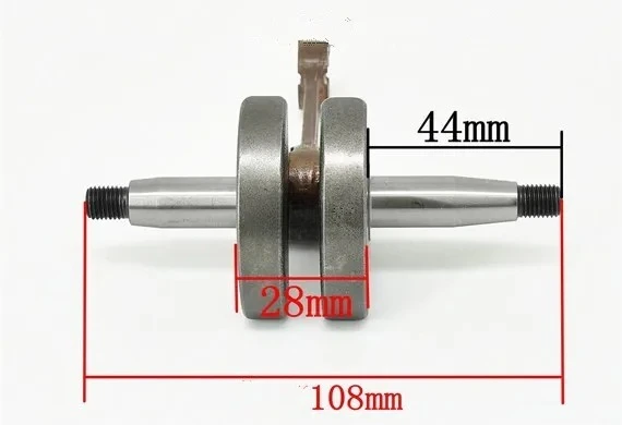 OM36 OM43 Crankshaft for EMAKs Oleos macs for  EFCOs Spartas  37 43 37S 370S 370T 38 38S 42 44 Grass trimmer Connecting Con Rod
