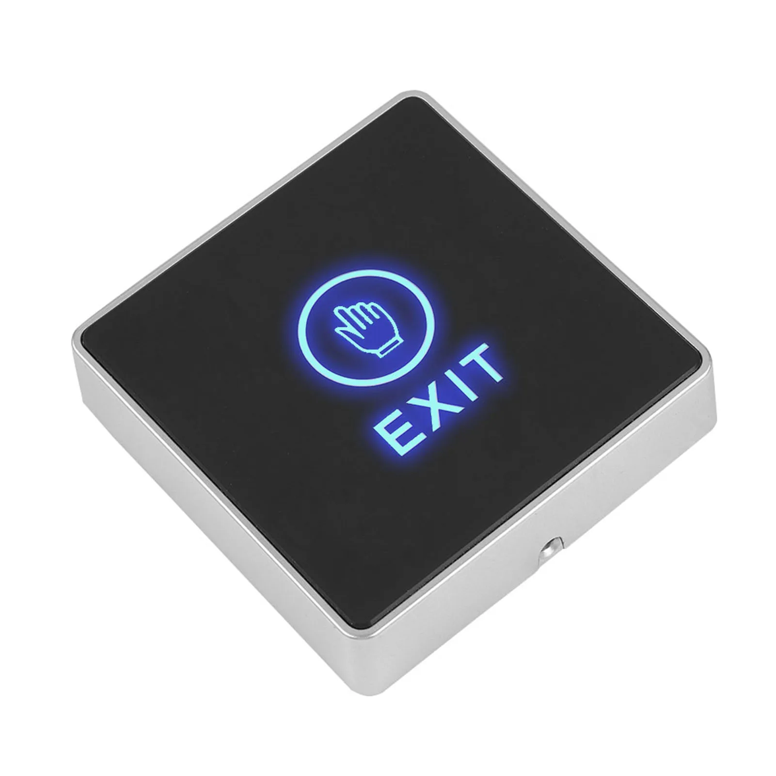 Door Touch Exit Release Unlock Push Button Switch Panel LED Light Easy Installation for Door Access Control System Accessory