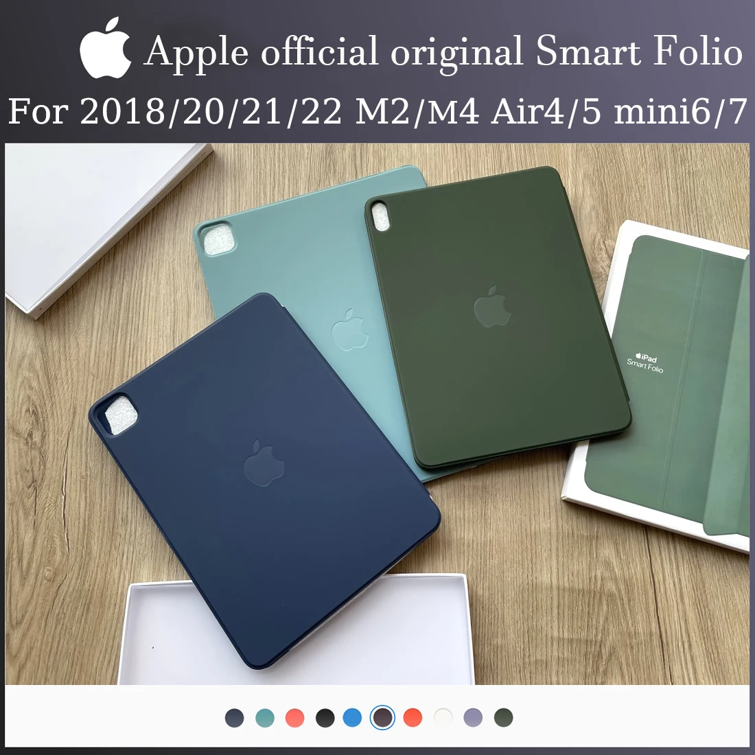 حافظات أصلية رسمية لجهاز Apple iPad Air 4 5 11 13 10.9 بوصة iPad Mini 6 Mini 7 Pro 11 12.9 13 حافظة مغناطيسية ذكية