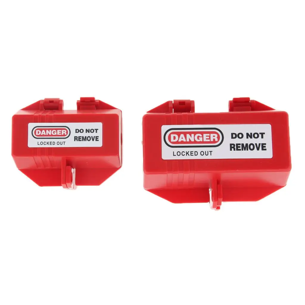 Electrical Plug Lockout Tool Heavy Duty PP Plastic Box for Power Control and Tag Out Safety Compliance