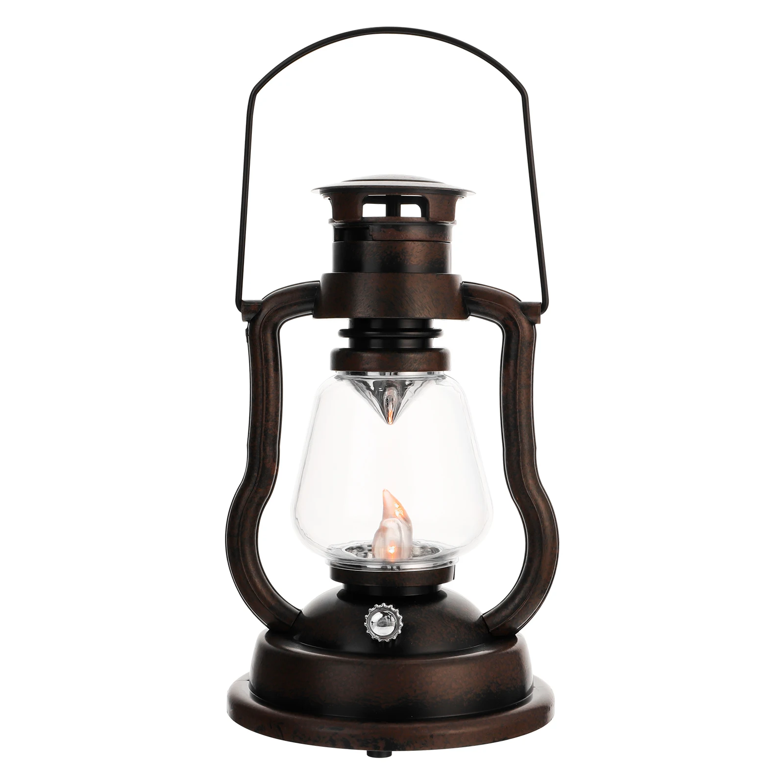 

Retro Vintage Horse Lantern Night Light Kerosene Lamp Decor Simple ABS Material Warm Party Atmosphere Practical Gift