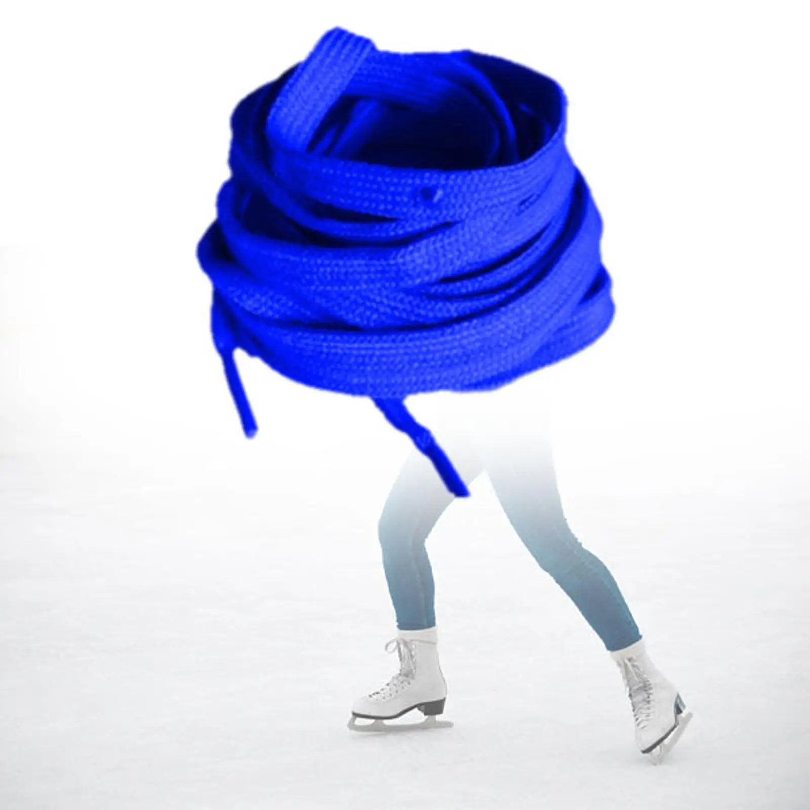 Elegant Rhinestone Ice Hockey Skate Laces Lightweight Polyester Figure Skating Shoe Accessories for Roller Skates Covers