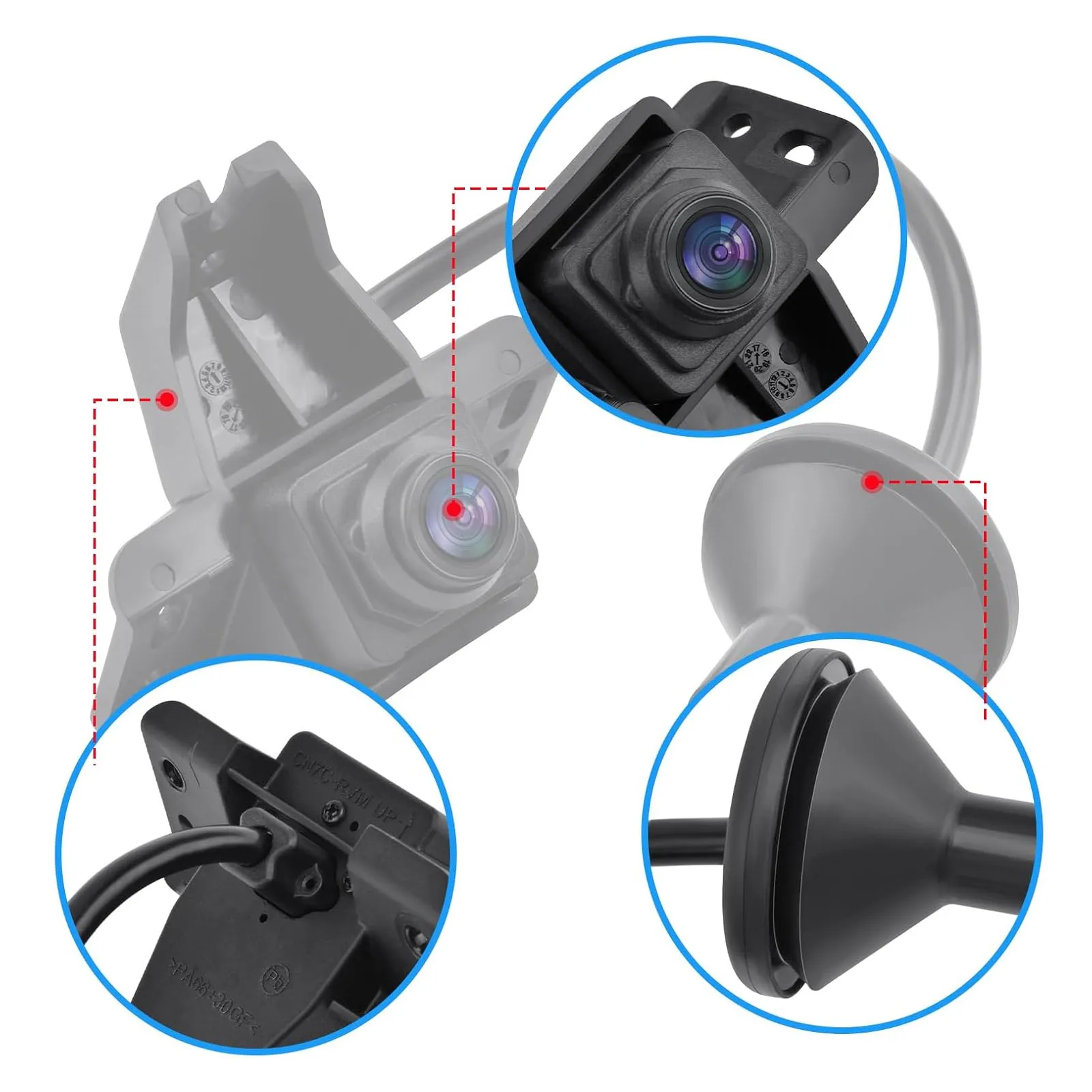 Rear View Camera Parking Assist Backup Reverse Camera 99240-BU500 99240BU500 99240 BU500 For Hyundai Elantra 22021-2022