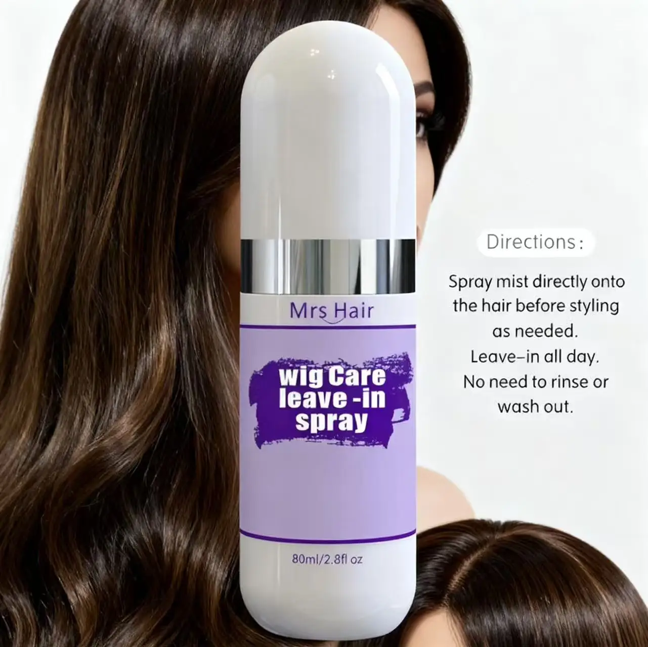 

Спрей с эфирными маслами для ухода за волосами, придает гладкость и блеск, стойкий аромат, простое использование для всех типов волос