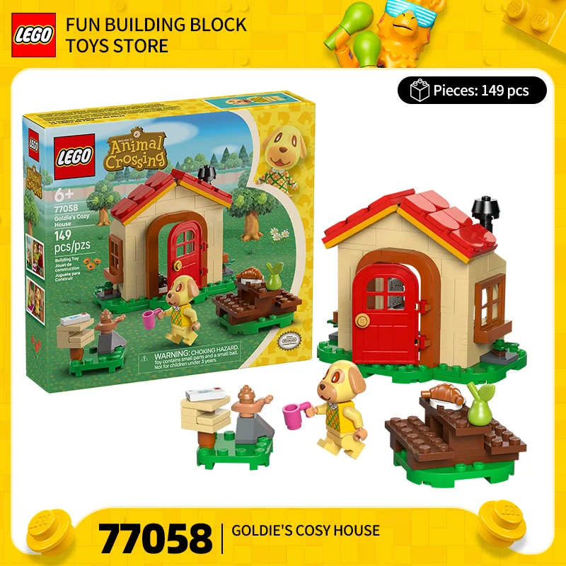 

LEGO Animal Crossing 77058 Молочные конфеты для маленьких семейных детей разместить строительные блоки-головоломки в качестве подарков