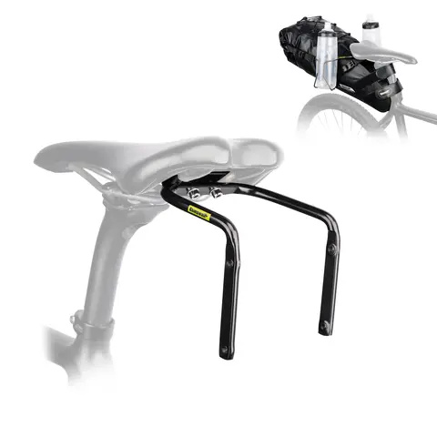 Rhinowalk Waterproof Bicycle Saddle Bag Or Stabilizer Bracket 10L-13L Large Capacity Tail Rear Bike Bag Cycling MTB Trunk