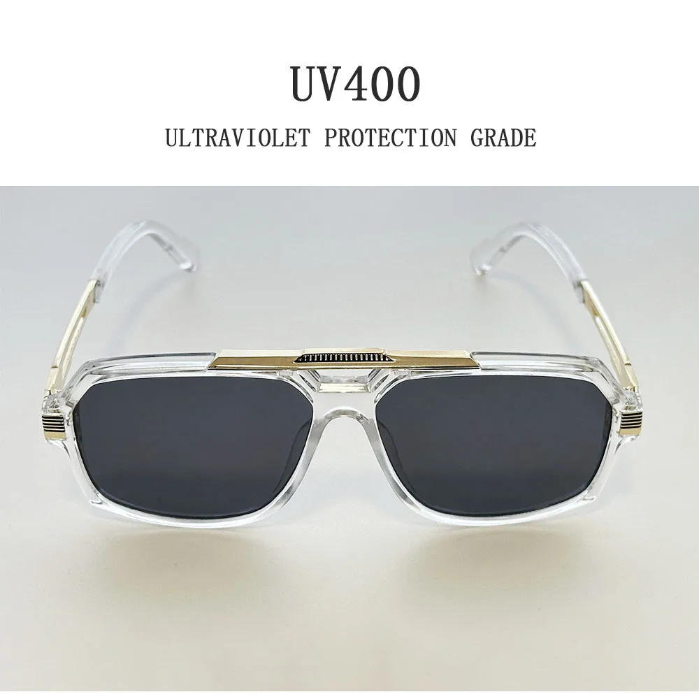 2026 Luxus Sonnenbrille Frauen Vintage Quadrat Sonnenbrille Männer Dropshipping Mode Gläser Gafas De Sol Hombre Lunette Soleil Femme – Detail 8