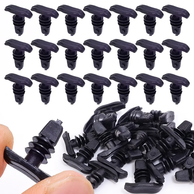 10-100PCS Car Bonnet And Door Seal Strip Clips Plastic Fixing Clip Fastener Suitable for Volkswagen Jetta Santana Passat Maeten