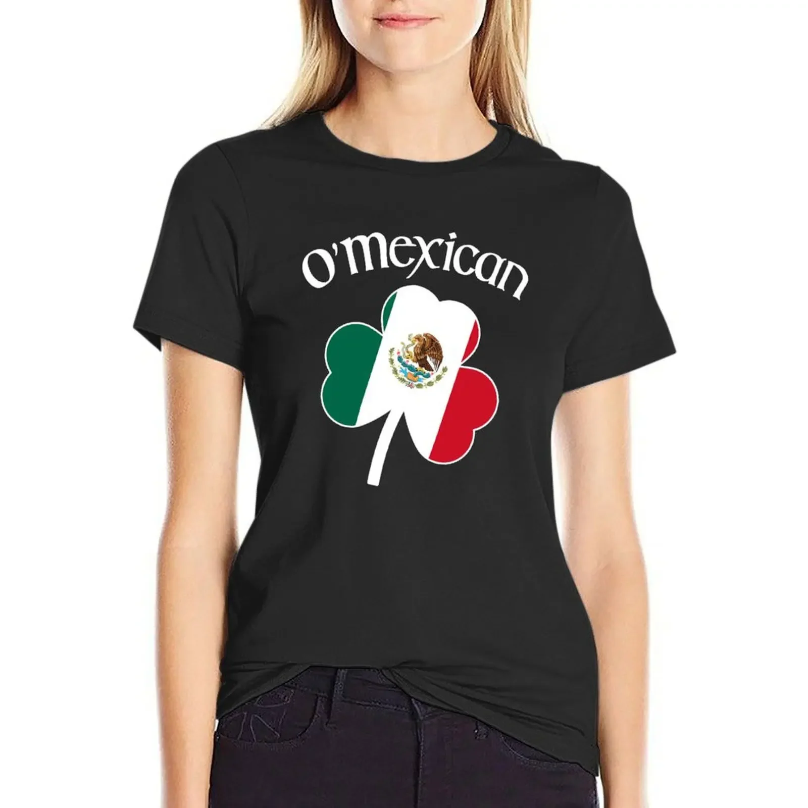 

Irish Mexican Pride O'Mexican T-Shirt animal prinfor blacks sweat rock and roll t shirts for Women