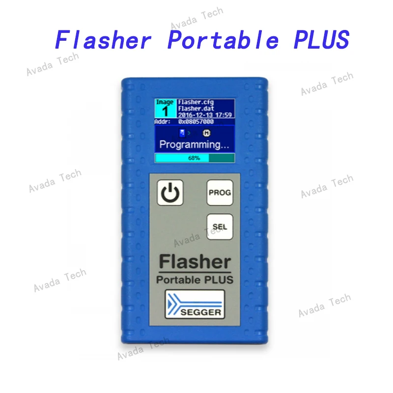 Flasher Portable PLUS — The battery-powered handheld service programmer