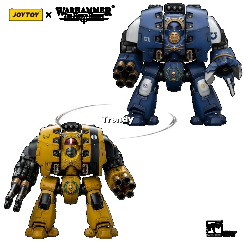 

JOYTOY Warhammer 40K 1/25 Horus Rebellion, серия всего лагеря, безстрашная меха, подвижная модель солдата, игрушки