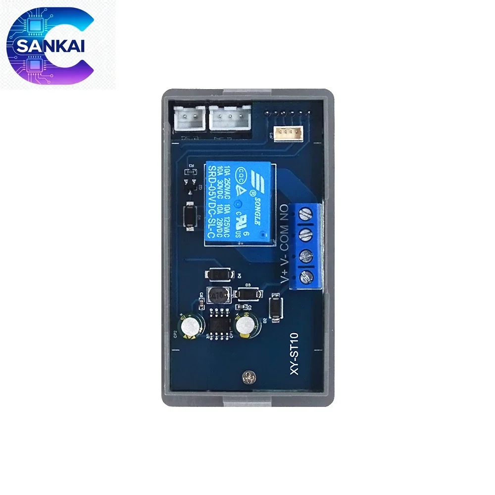 DIY Sankai store ST10W XY-ST10 WiFi Thermostat Module 10A 6-30V, Cooling/Heating, Timer Switch & Temp Meter