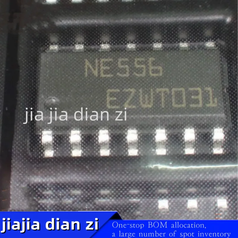 10pcs/lot NE556 NE556DR SOP-14 Dual Precision Timer ic chips in stock