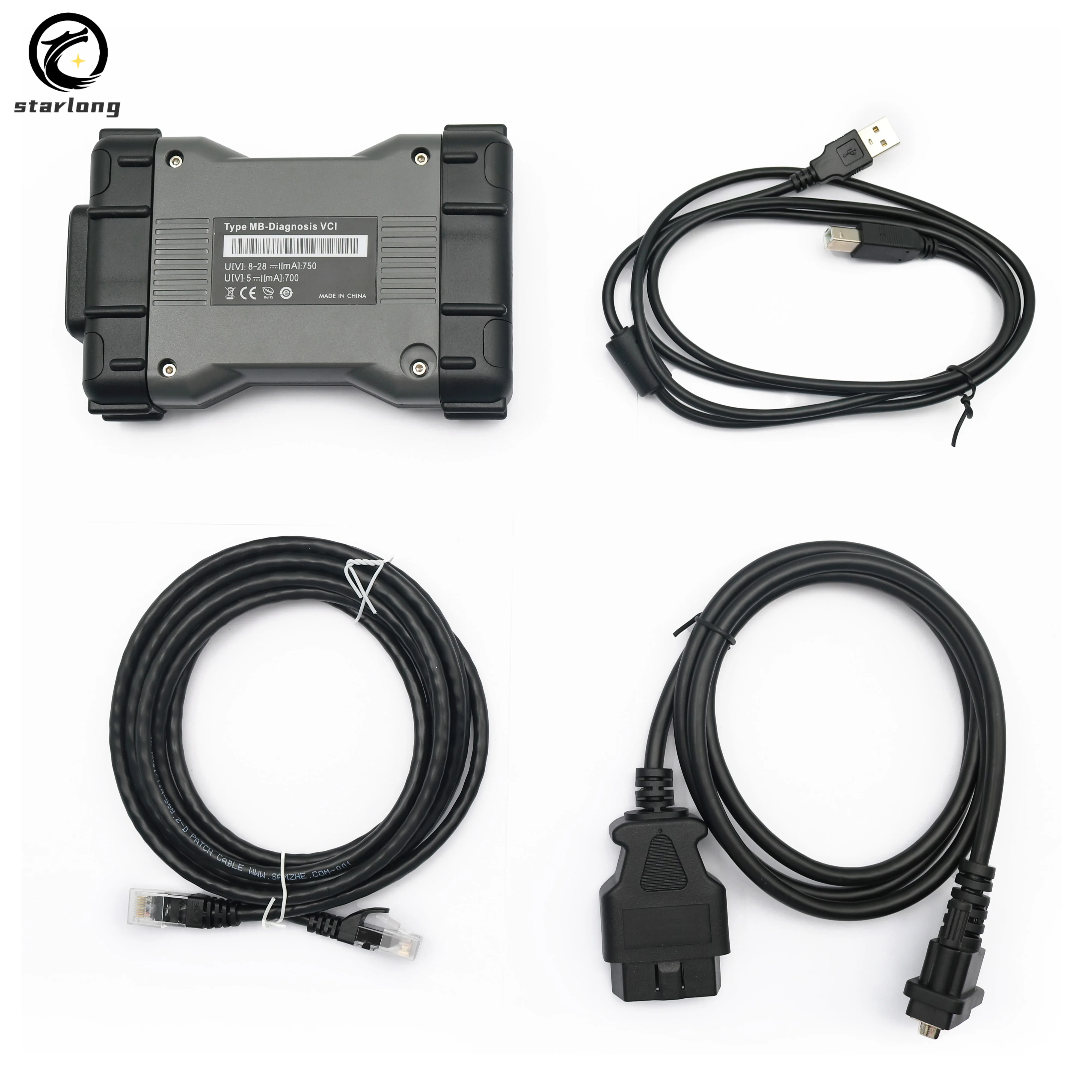 For Mercedes Benz C6 OEM DoIP Xentry Diagnostic Tool VCI Multiplexer with Software HDD