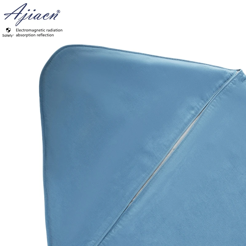 Electromagnetic radiation protective 50% or 100% silver fiber lining sleeping bag Base station EMF shielding sleeping bag