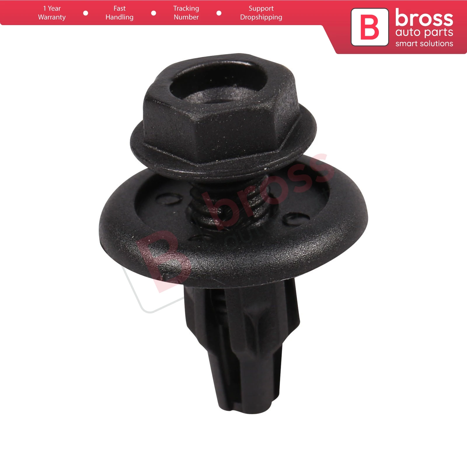 BCF1122 10 Pieces Splash Shield Push-Type Retainer for Honda OEM: 91516-SK7-013 Made in Turkey