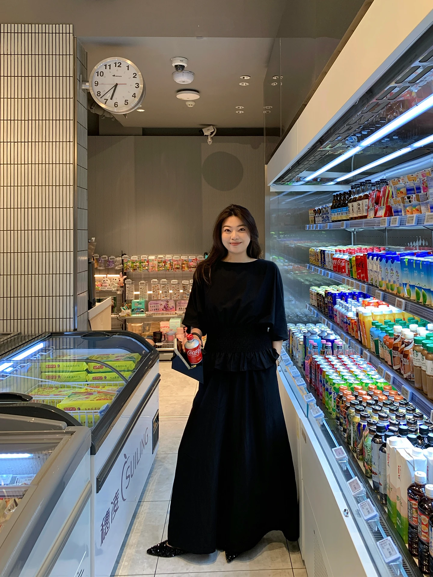 

Lin Da Hui Casual Elegant Waist-Cinching Women's Two-Piece Set plus Size Fashionable High-Waisted Long Pants Spring Season