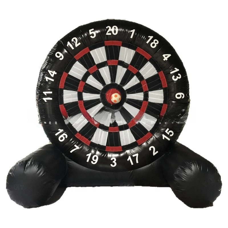 Inflatable Football Dart Board Shooting Target Velcro Paste Point Shot Interactive Fun Game Props