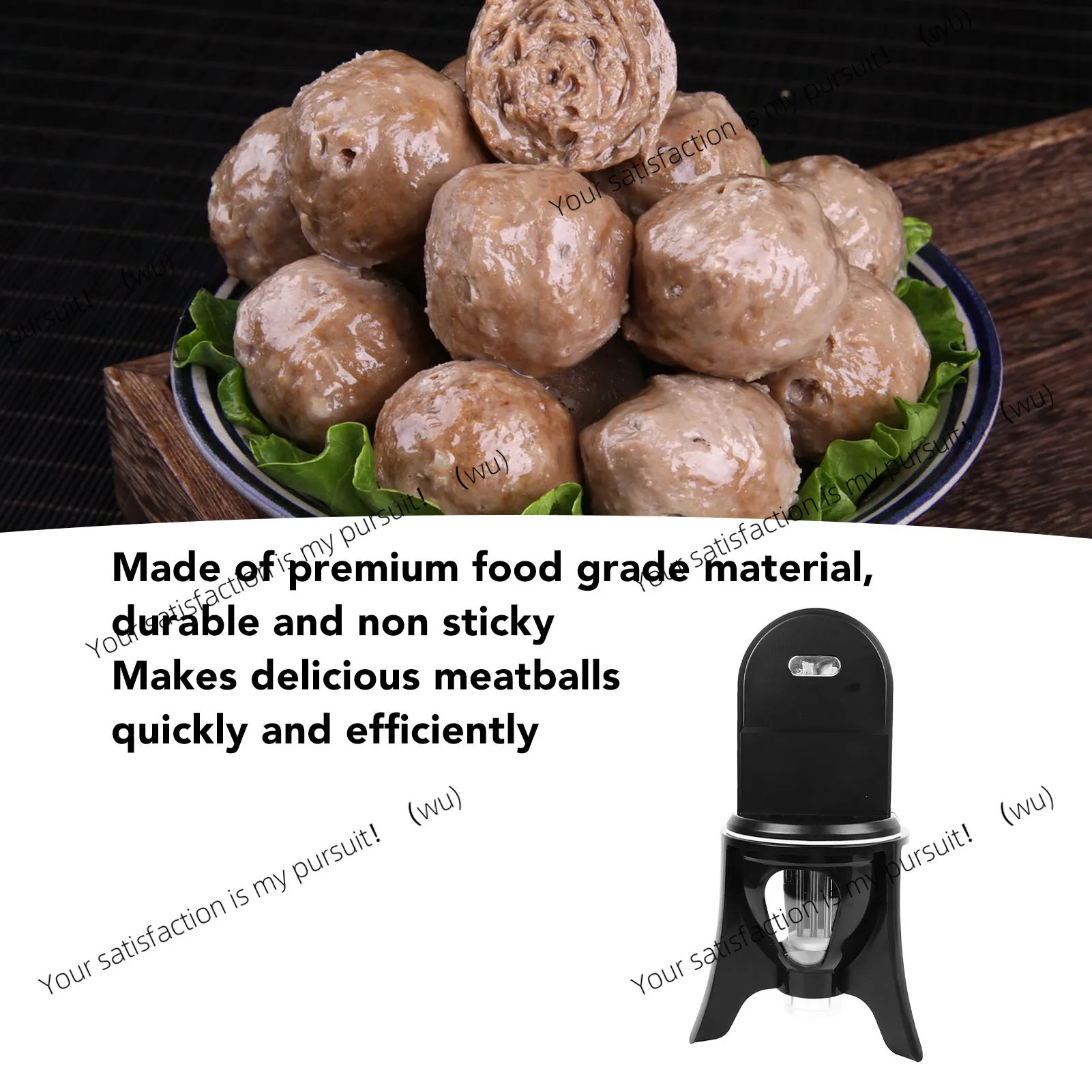 Small Automatic Dumpling Machine Meatball Making Machine 100-240V