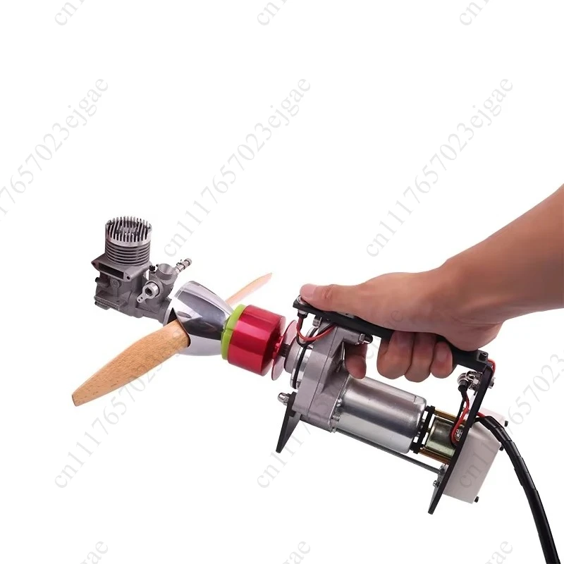 Electric engine starter, engine nitro engine
