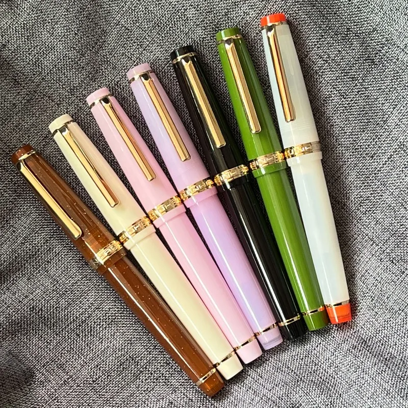 

Ручная полированная стальная ручка с длинными лезвиями для практики каллиграфии, ручка для подписи, подходит для студентов, бизнеса, вращающаяся крышка ручки Jinhao