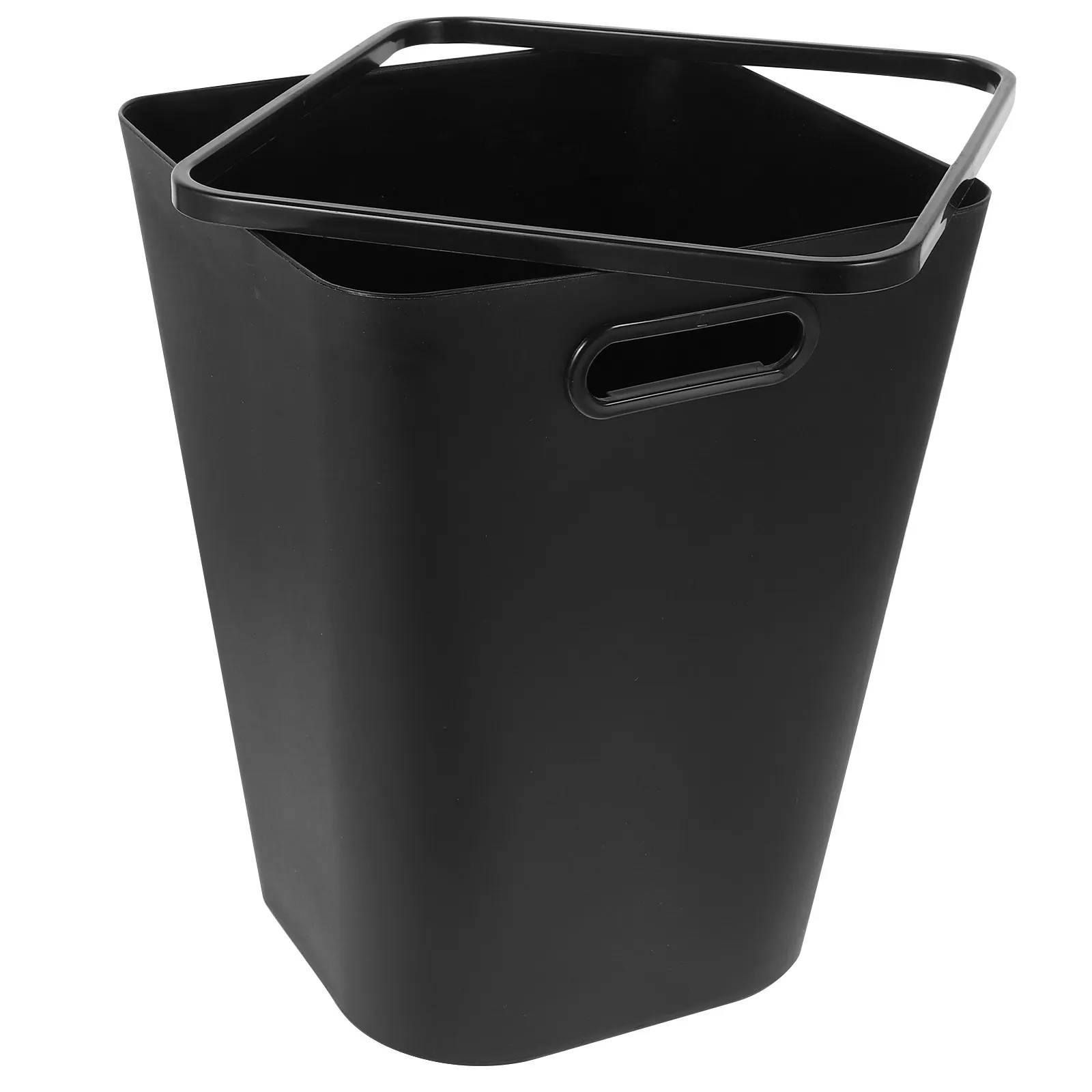 

Большой квадратный пластиковый мусорный бак для ванной, кухни, спальни, офиса, общежития с улучшенной системой сортировки отходов из полипропилена