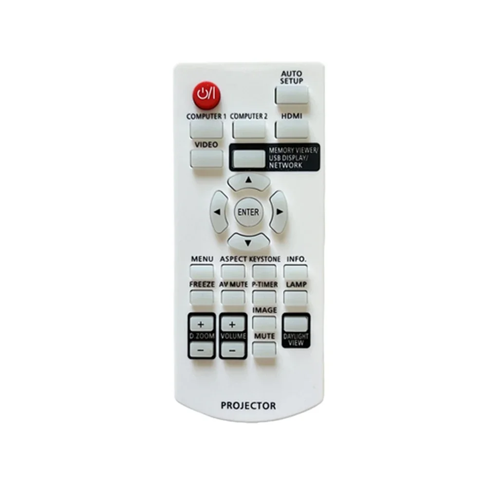 Controle remoto para projetor DLP Panasonic PT-LC50U PT-LC55U PT-LC56U PT-LC70U PT-LC75U PT-LC76U PT-LC80U