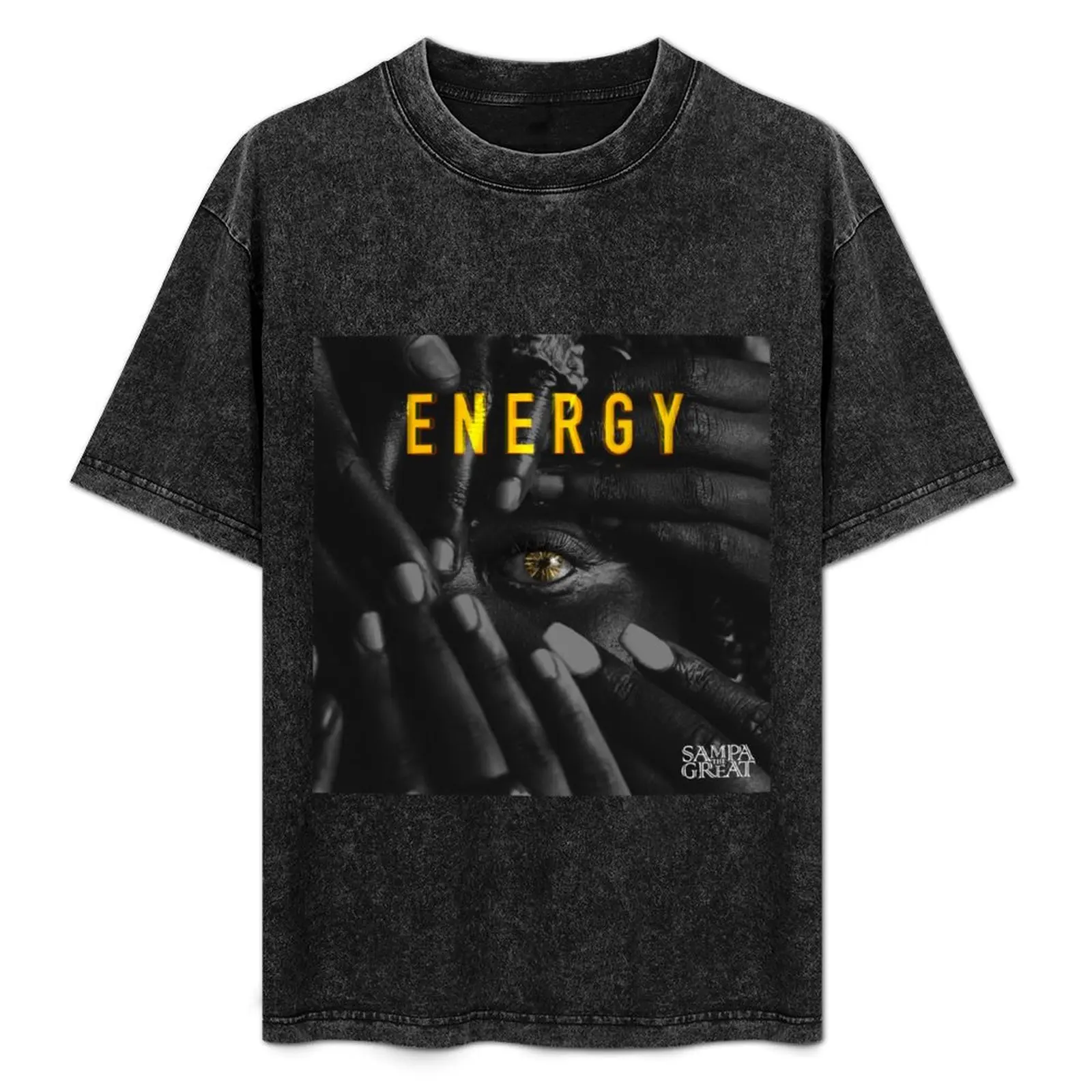 Camiseta Sampa the Great Energy Hip Hop Rap, talla grande, holgada, de manga corta
